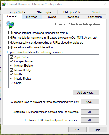 how to change location in idm