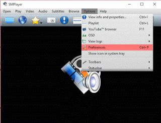 SMPlayer Options Preferences