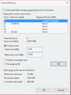 Virtual Memory Changed