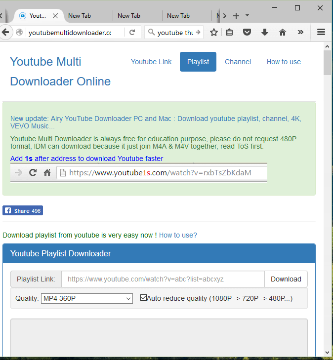 youtube playlist mp4 downloader