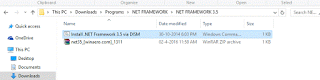 install .Net Framework 3.5