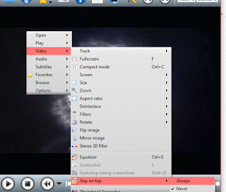 SMPlayer Always on Top