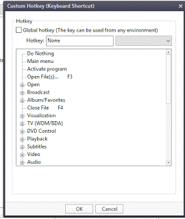 Daum PotPlayer Custom Hotkey