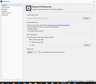 DivX Player Preferences