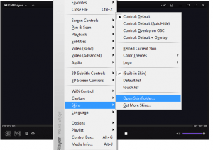 KMPlayer Right Click
