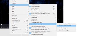 Right Click download Subtitle