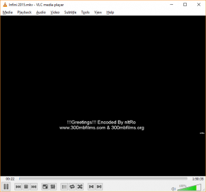 VLC with Video Playing
