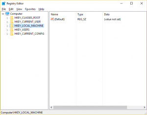 Registry Editor