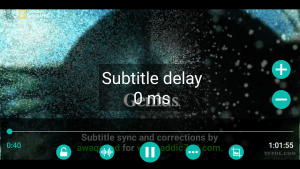 AC3 Player Subtitle Sync