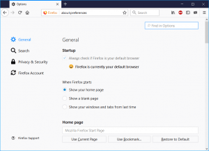 how to enable cookies on firefox 45.0