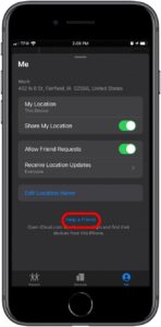 Tap Help a Friend