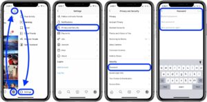 Change Password on Instagram App