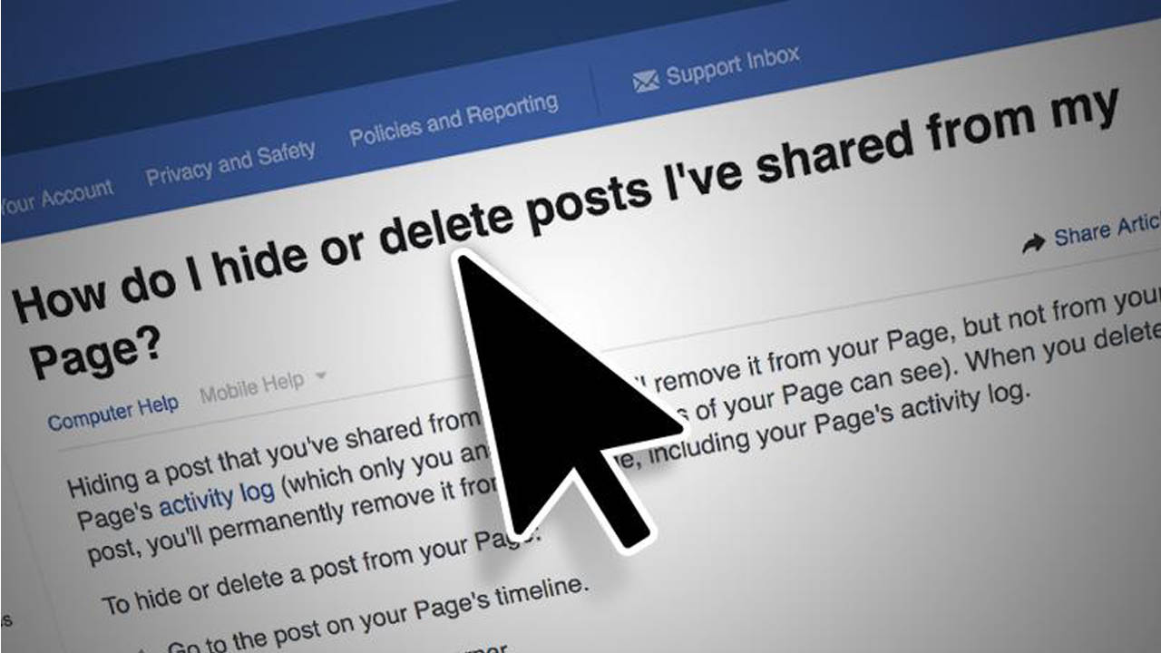 How to Delete Old Facebook Posts in Bulk • About Device