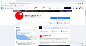 Sterling bank facebook