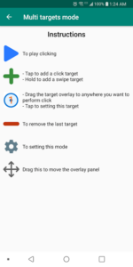 Tap Enable under Multi Targets mode