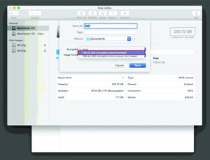 Choose 128-bit AES Encryption