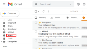 How to Access Spam Folder in Gmail