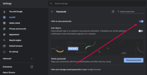How to Delete Saved Passwords on Chrome