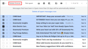 How to Delete Spam Folder in Gmail