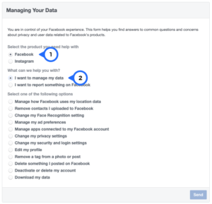 Manage your data; Source: alphr.com