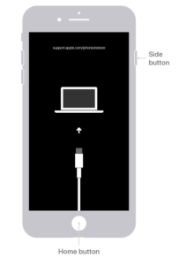 iPhone 6S Recovery Mode; Source: alphr.com