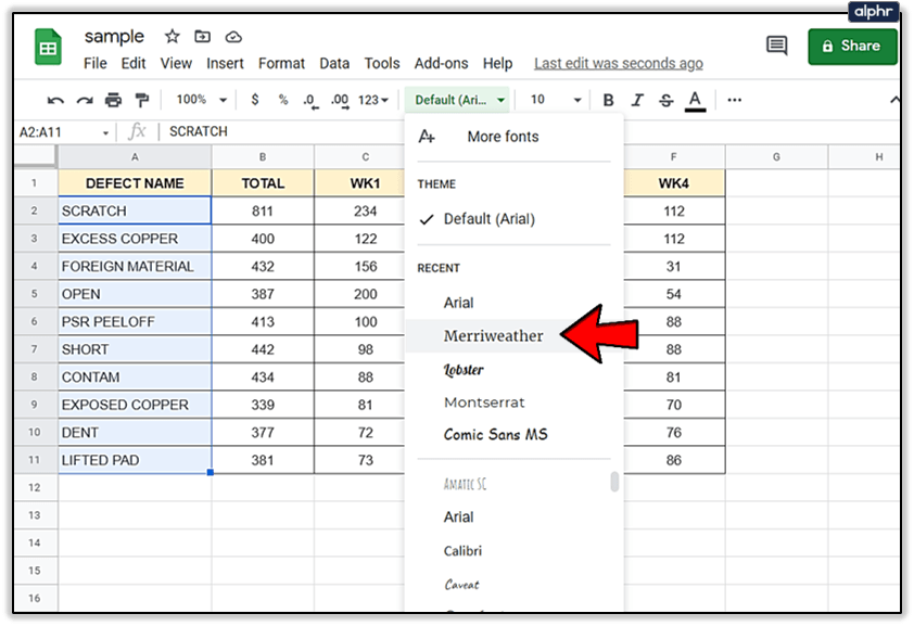 how-to-change-fonts-on-google-sheets-about-device