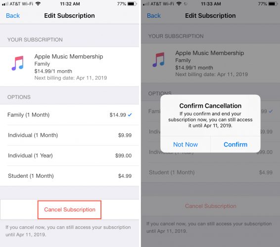 How to Cancel Apple Music Subscription • About Device