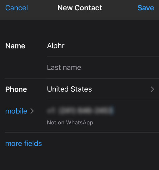 How To Add New Contacts To WhatsApp About Device