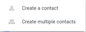 Create Contact