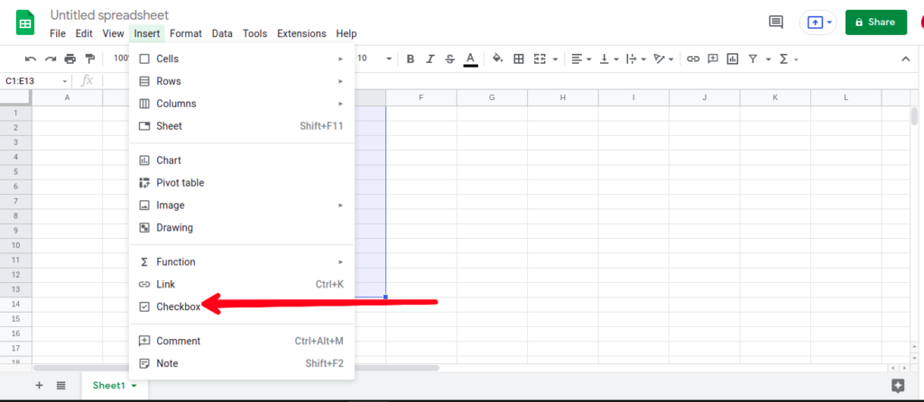 How To Insert Count Checkboxes In Google Sheet About Device