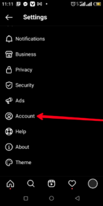 Select Account; Source' About Device
