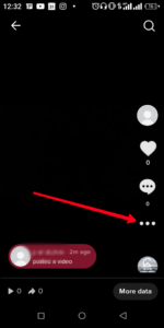 Tap the three-dots icon; Source: About Device