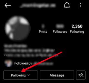 Tap "Following"; Source: About Device