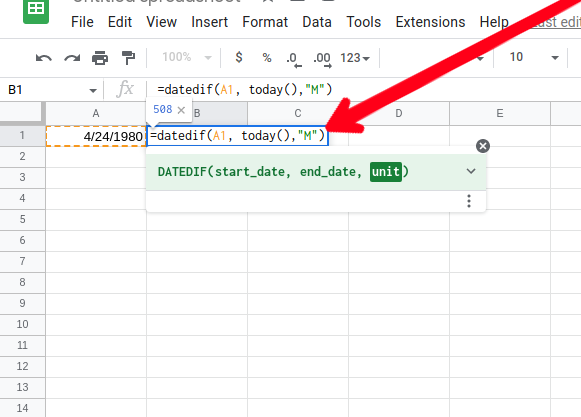 how-to-calculate-age-from-birthdate-in-google-sheets-about-device