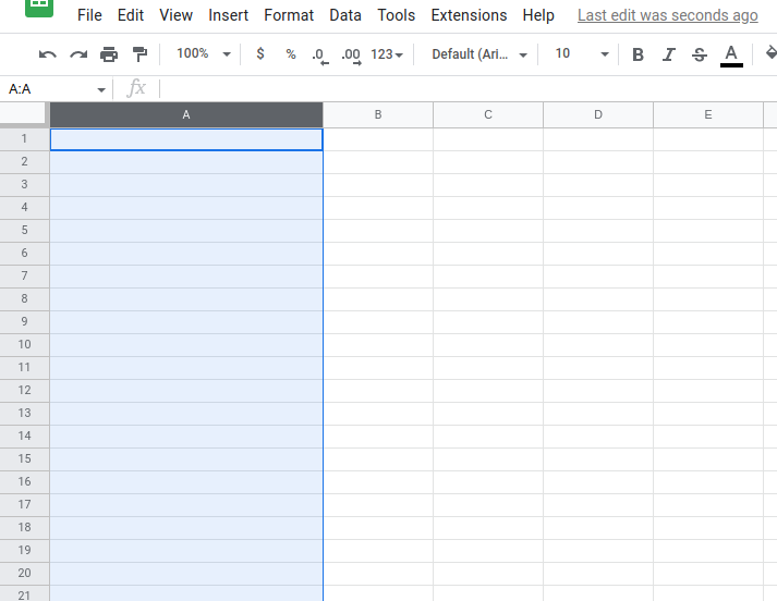 How To Resize Cells In Google Sheets