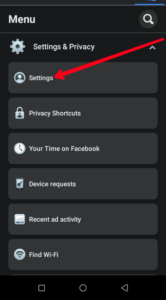 Select Settings; Source: About Device