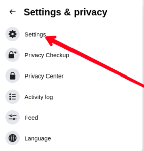 Select "Settings"; Source: About Device