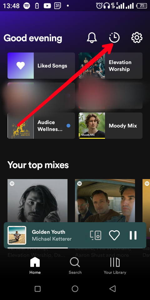 How to View Played Song List on Spotify • About Device