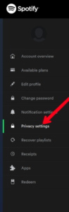 Click "Privacy Settings"; Source: About Device