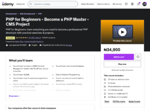 5 Best PHP Courses on Udemy