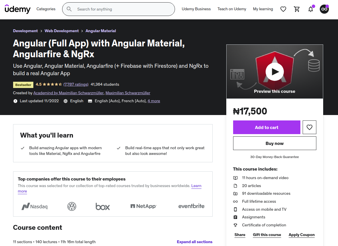 8 Best Angular Courses on Udemy 8