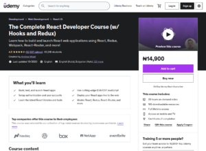 5 Best React Courses on Udemy