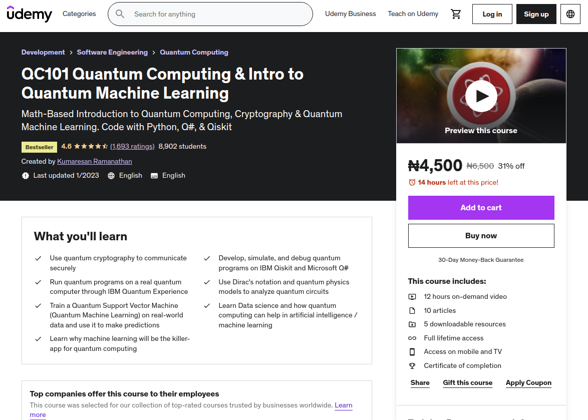 5 Best Quantum Computing Courses • About Device