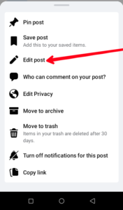 How to Switch Locations on a Facebook Post