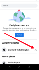 How to Switch Locations on a Facebook Post