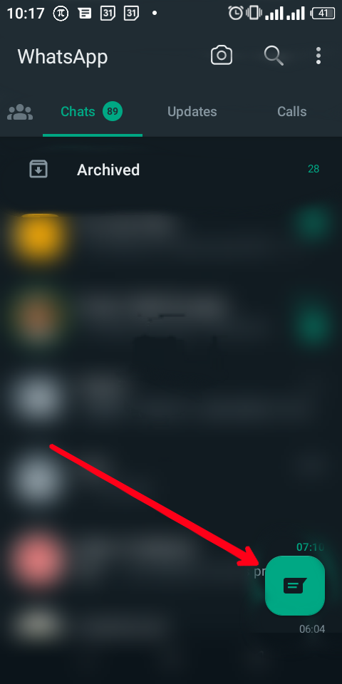 How to Message Yourself on WhatsApp 1