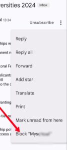How to Block Emails on Gmail 2